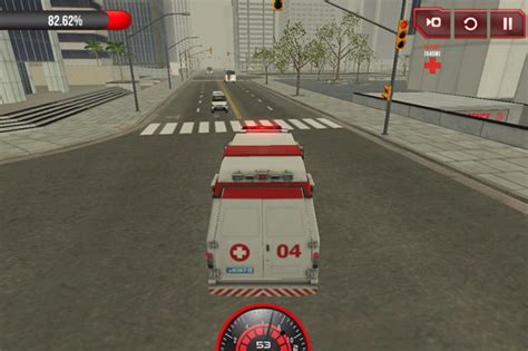 Play Ambulance Mission 3D - Free online games with Qgames.org