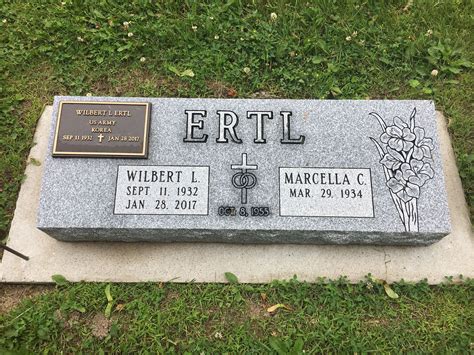 Wilbert L Ertl 1932 2017 Find A Grave Memorial