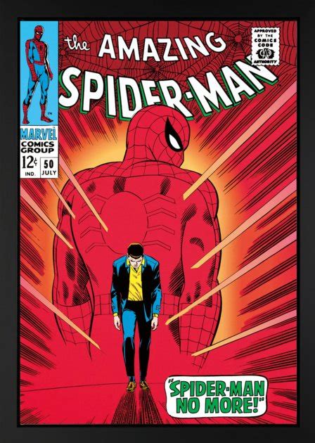 The Amazing Spider Man 50 Boxed Canvas Edition Marvel Castle