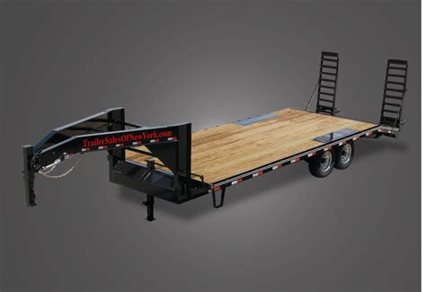 Regular 14000 GVWR Flatbed Gooseneck Trailer