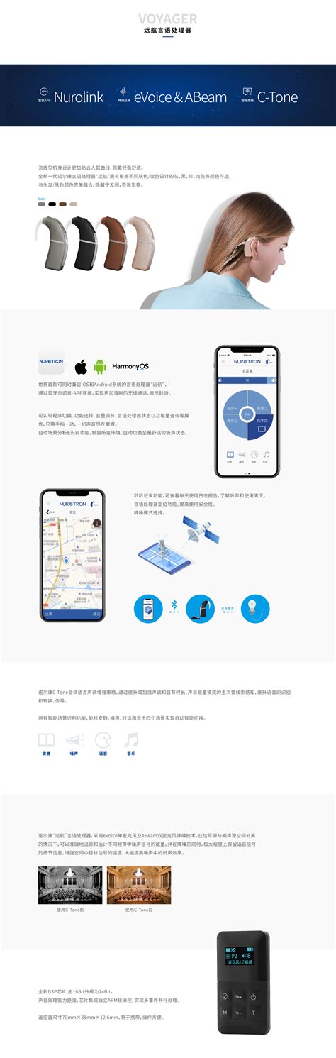Voyager（远航）人工耳蜗系统 浙江诺尔康神经电子科技股份有限公司