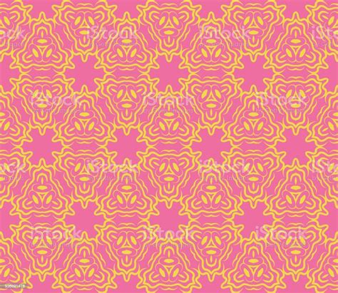 Art Deco Style Seamless Pattern Texture Vector Illustration Color