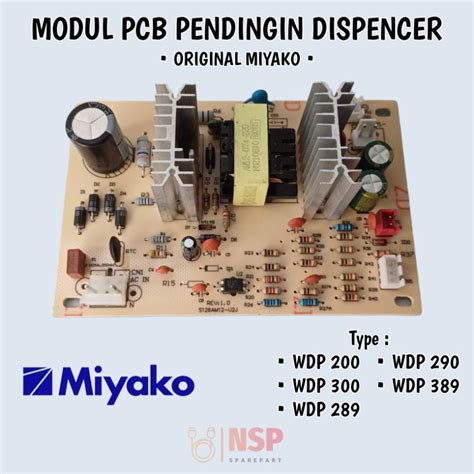 Jual Modul Pcb Pendingin Dispenser Miyako Original Wdp Wdp Wdp