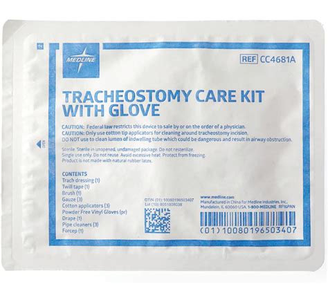Buy Medline Tracheostomy Care Kit In Dubai Uae Online Medical