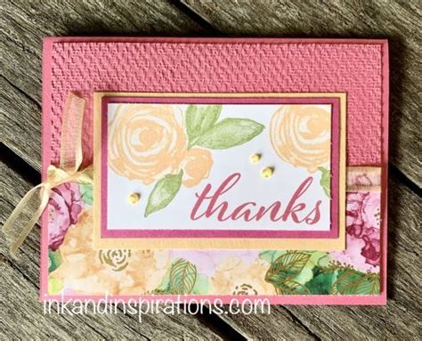 Make A Simple To Sensational Card With Stampin Up Artistically Inked