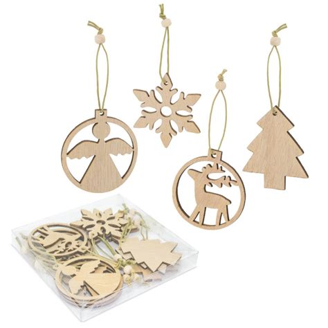 Set De 12 Adornos Para Árbol De Navidad