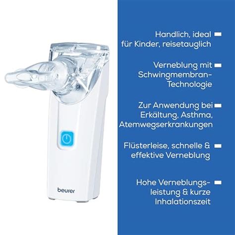 Beurer IH 55 Inhalator Inhaliergerät im Inhalator Vergleich 2024