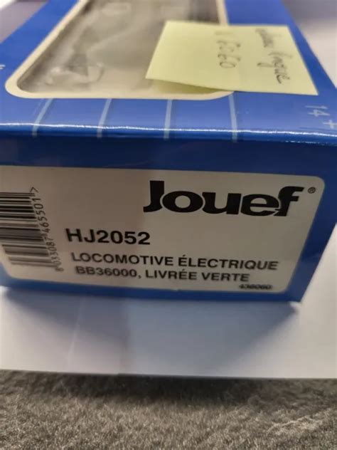 LOCOMOTIVE ÉLECTRIQUE SNCF Jouef BB 436060 DCC Livrée Verte HJ2052 EUR