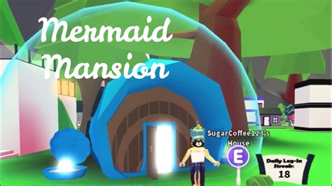 Roblox Adopt Me Mermaid Mansion Tour Poinsprizes Prova De Pagamento