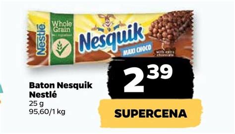 Promocja Nestlé Baton Nesquik 25 g w Netto