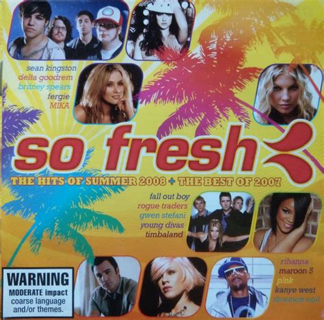 So Fresh The Hits Of Summer The Best Of X Cd