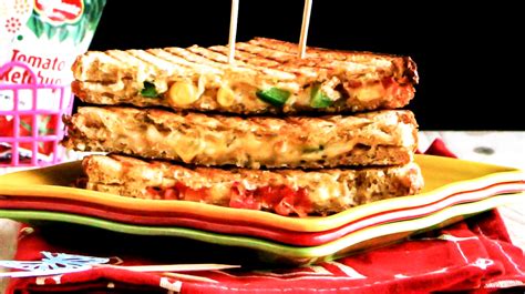 Cheesy Sweet Corn Grilled Sandwich Recipe By Archana S Kitchen