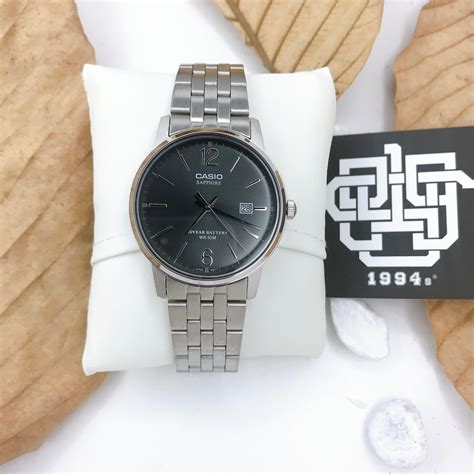 Mua Đồng hồ nam Casio MTS-110 / MTS-110D-1A kính Sapphire chống trầy ...