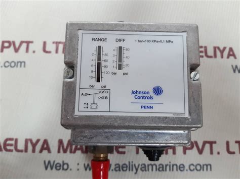 Johnson Controls P77aaa 9301 Pressure Switch Aeliya Marine