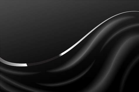 Premium Vector | Realistic glossy black background