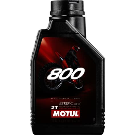 Motul Aceite Para Moto 800 2t Fl Off Road 100 Sintetico 1 Litro Con