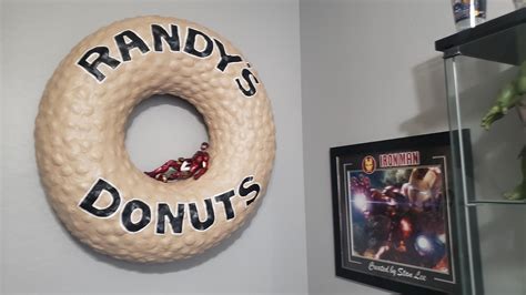 We made a Randy's donuts to display an Ironman hot toy | Scrolller