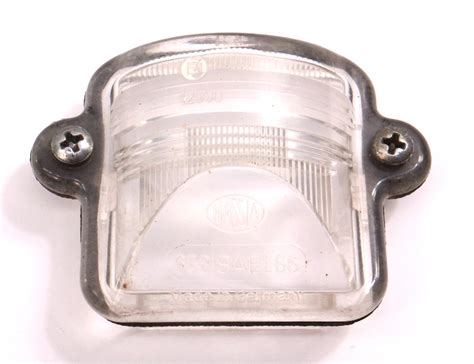 Hassia License Plate Light 64 79 VW Beetle Bug Ghia Notch Fastback 311