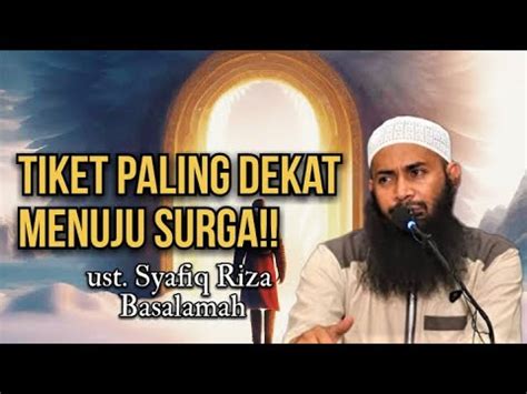 SAYANGI DAN MULIAKAN ORANG TUA Ust SYAFIQ RIZA BASALAMAH Ceramah