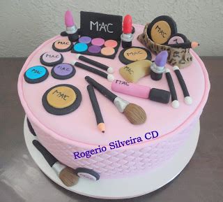 Rogerio Cake Designer Bolo Mac Maquiagem