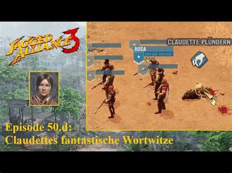 Jagged Alliance 3 S01E050 D Claudettes Fantastische Wortwitze YouTube