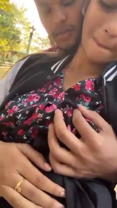 Hot Gf Pressing Her Boobs ThisVid