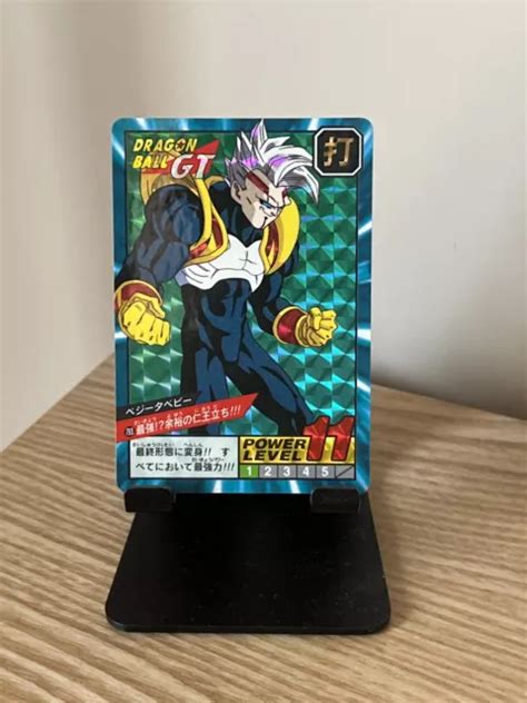 Carte Dragon Ball Gt Super Battle Power Level Numero Prism Eur