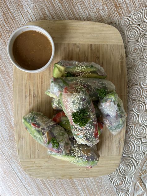 Vegan Rice Paper Rolls Mullen Health