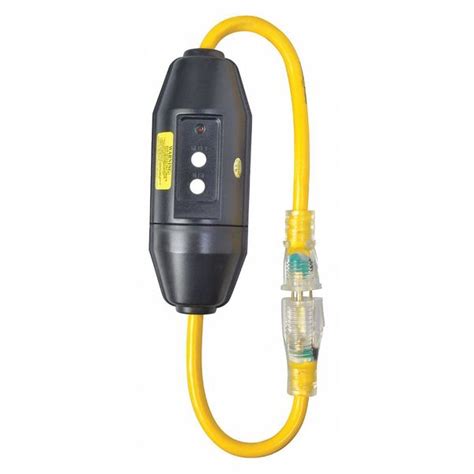 Yellow Jacket Ft Extension Cord W Gfci Lighted Receptacle Sjtw