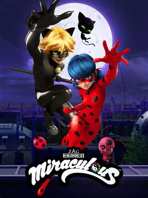 Poster Miraculous Les Aventures De Ladybug Et Chat Noir Affiche 1