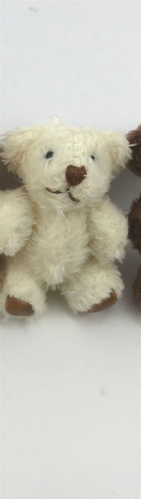 Very Tiny Soft Fuzzy Stuffed Teddy Bear (for 6yrs or Older) - Etsy