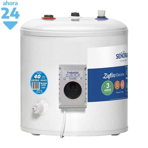 Termotanque Eléctrico 40Lts Señorial TESZ 40 C Superior Colgar