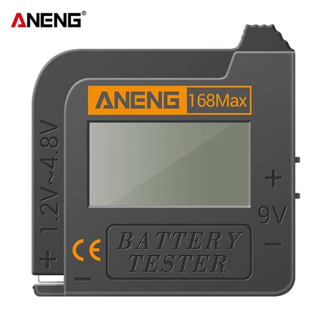 LCD Battery Voltage Tester Digital Lithium Battery Capacity Diagnostic Tool - ANENG MULTIMETER