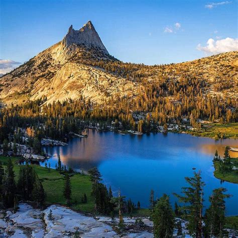 While Hiking The John Muir Trail In Yosemite National Park This