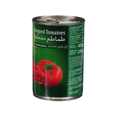 Del Monte Chopped Tomatoes 400gm Sharjah Co Operative Society