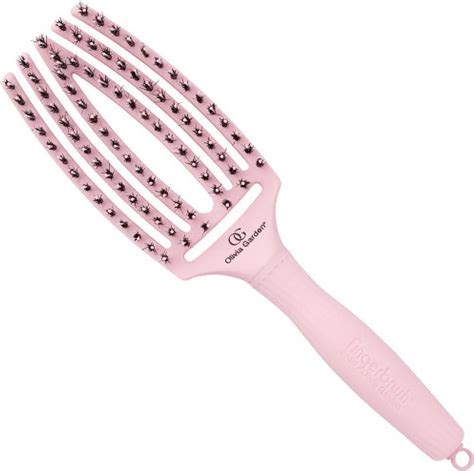 Olivia Garden Fingerbrush Pastel Pink Edition Combo Medium