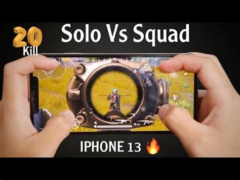 Iphone Gameplay Solo Vs Squad Kill Iphone Smooth Extreme