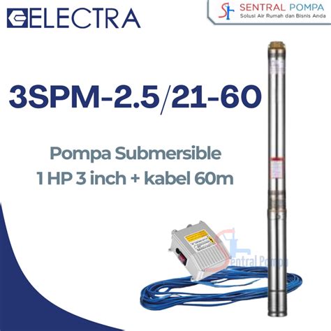 Jual Electra Spm Pompa Submersible Satelit Hp Inch