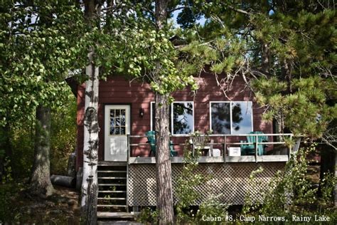 Camp Narrows Lodge Rainy Lake Ontario Cabin