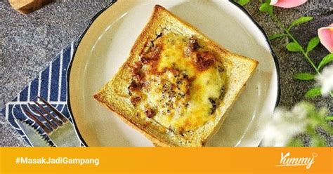 Resep Cheesy Egg Sausage Toast Sederhana Rumahan Di Yummy App