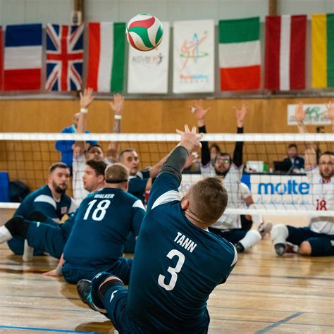 Europes Best Sitting Volleyball Players To Showcase The Paralympic