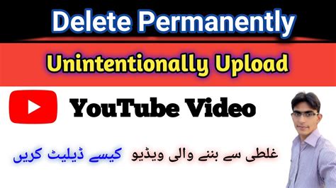 How To Delete My Uploaded Video On Youtube Delete Video On Youtube