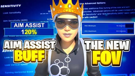 Huge Aim Assist Buff FOV Update In Fortnite Best Controller