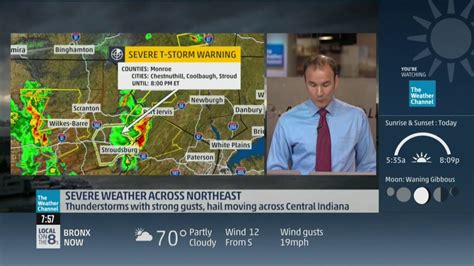 The Weather Channel Local Cut In 5 51919 Youtube