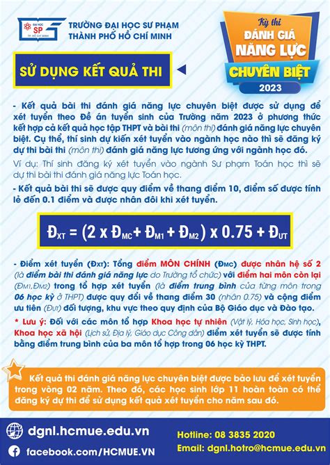 Đánh Giá Năng Lực CÁch TÍnh ĐiỂm XÉt TuyỂn Theo PhƯƠng ThỨc CÓ SỬ