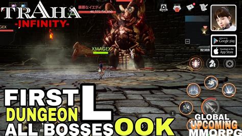 Traha Infinity Dungeon All Bosses Fight Upcoming Global Best MMORPG For