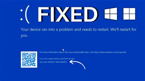 Fix Blue Screen Memory Management Error In Windows 11 Nbkomputer