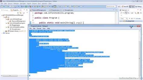 Eclipse Java Ide Tutorial Creating Classes Youtube