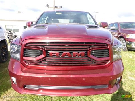 2018 Delmonico Red Pearl Ram 1500 Sport Crew Cab 4x4 123002766 Photo