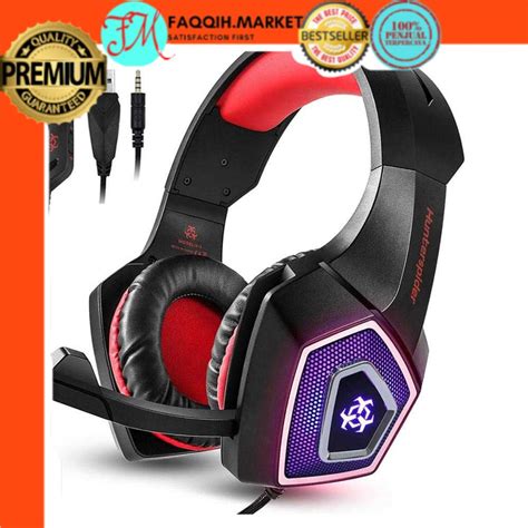 Jual Onikuma Hunterspider Gaming Headset Super Bass Led Microphone